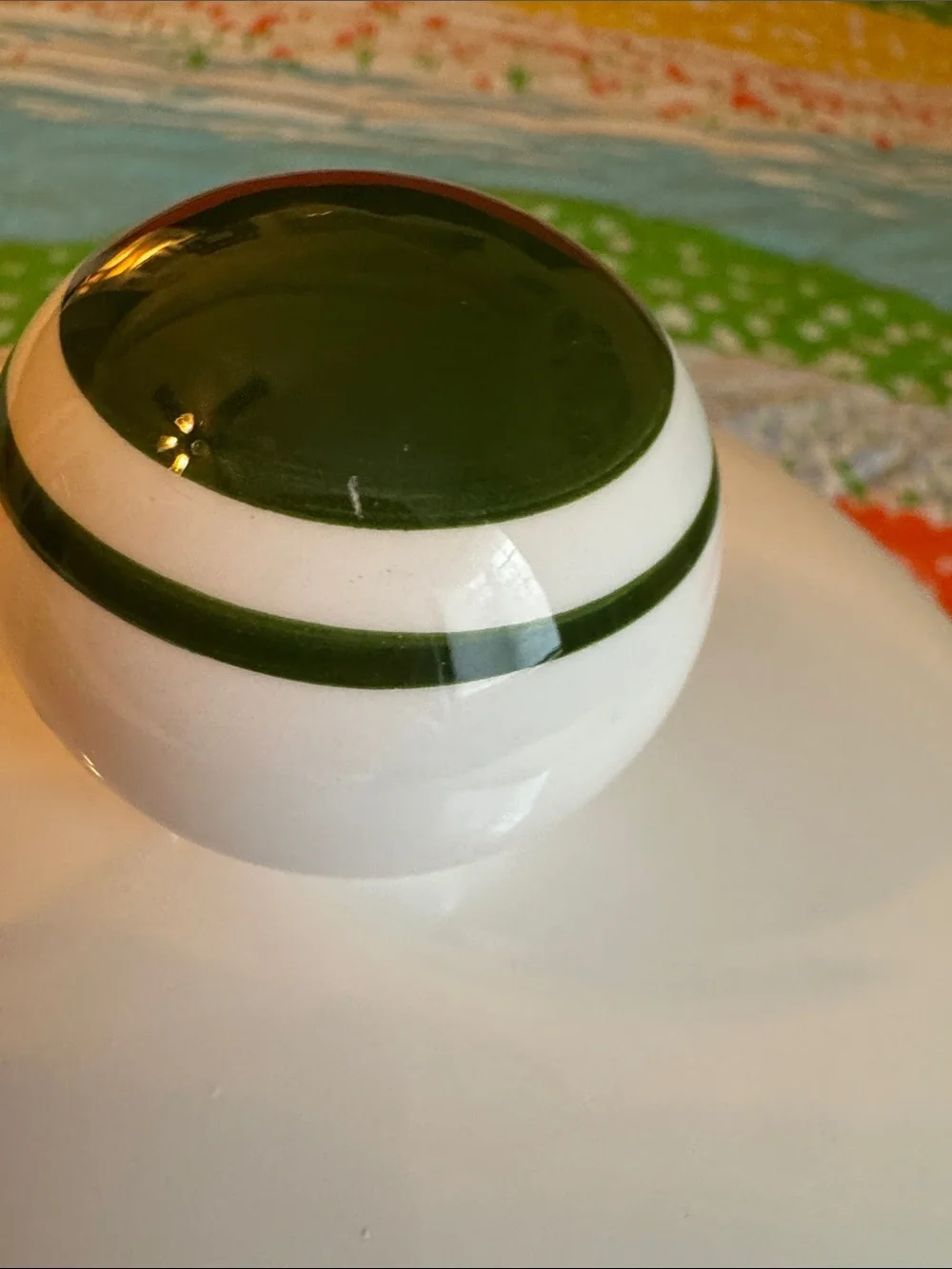 Vintage 70s Sears Strawberry Fields Canister Approx. 10in Tall x 6in Wide